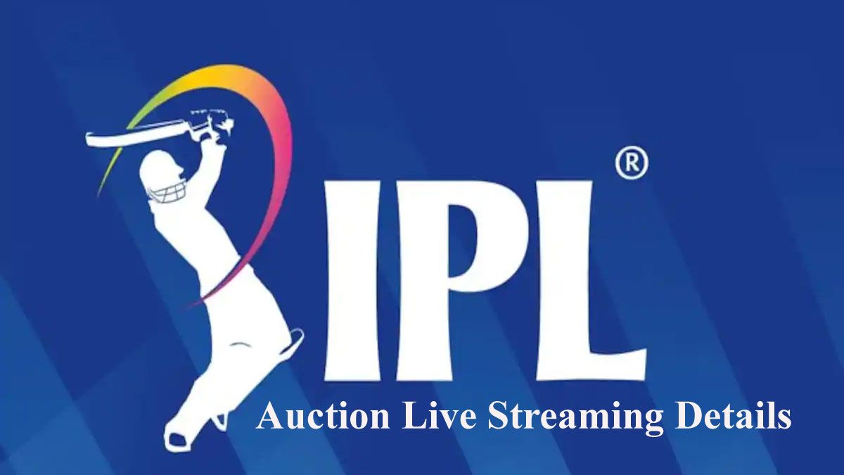 IPL 2021 Auction Live Streaming in India When And Where to Watch