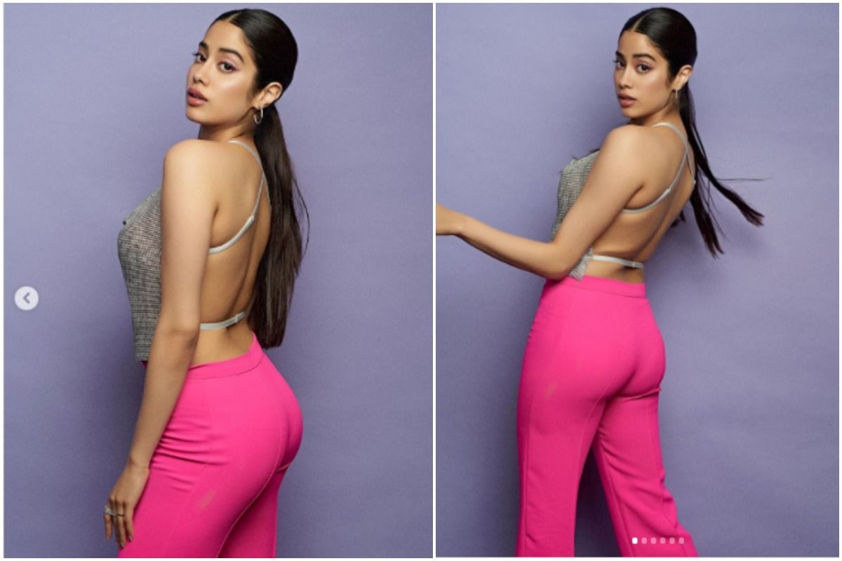 Guess the price of janhvi kapoor's sparkly backless top that sonam kapoor finds 'hot'
