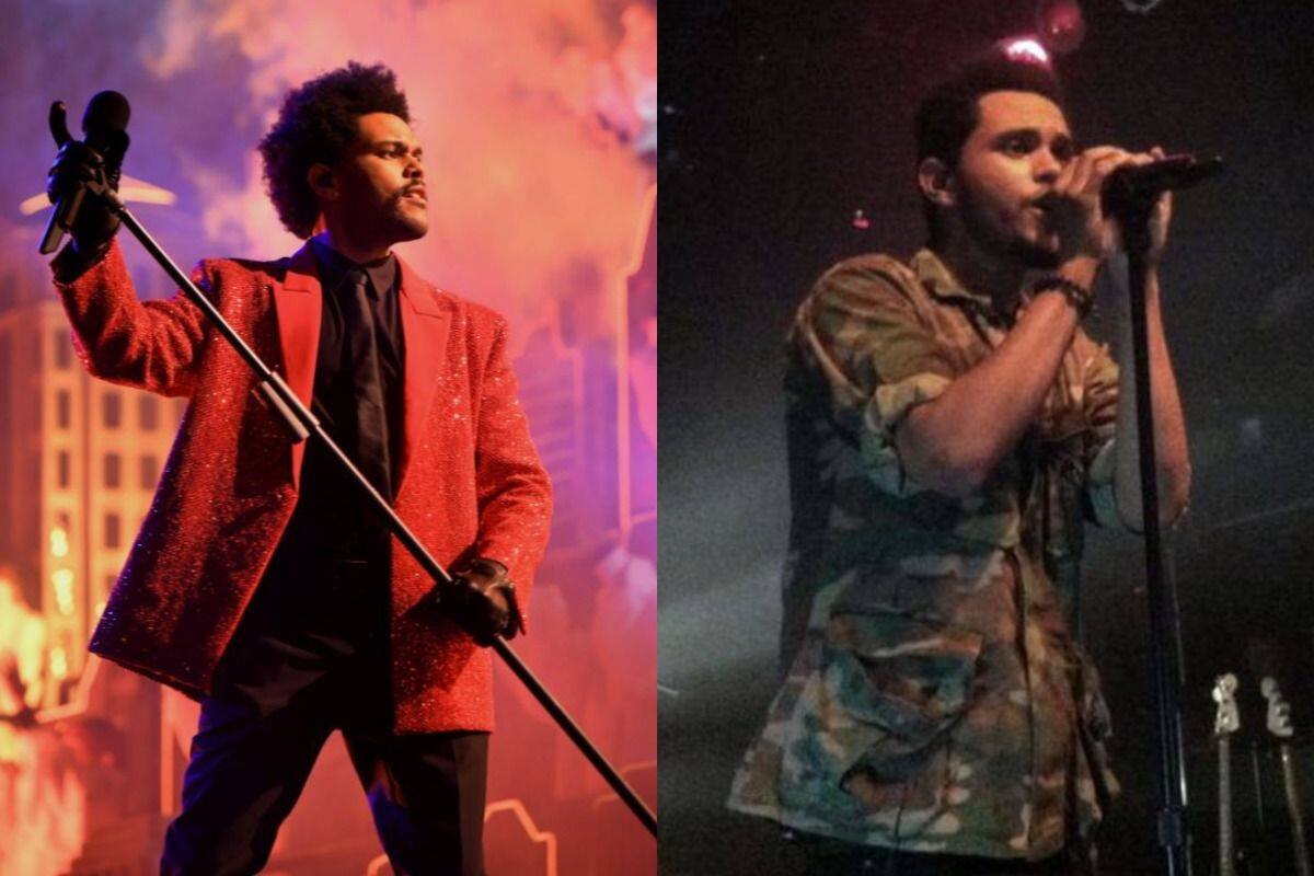 One year after performing the Super Bowl Halftime Show, The Weeknd attended  the game as a fan! #TheWeeknd #SuperBowl Photos: Backgrid, Getty