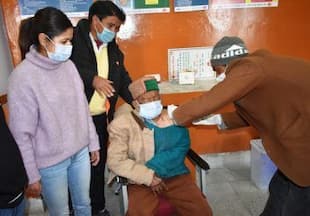 103-Year-Old Shyam Saran Negi, India's First & Oldest Voter, Gets Covid-19 Vaccine in Himachal's Kinnaur