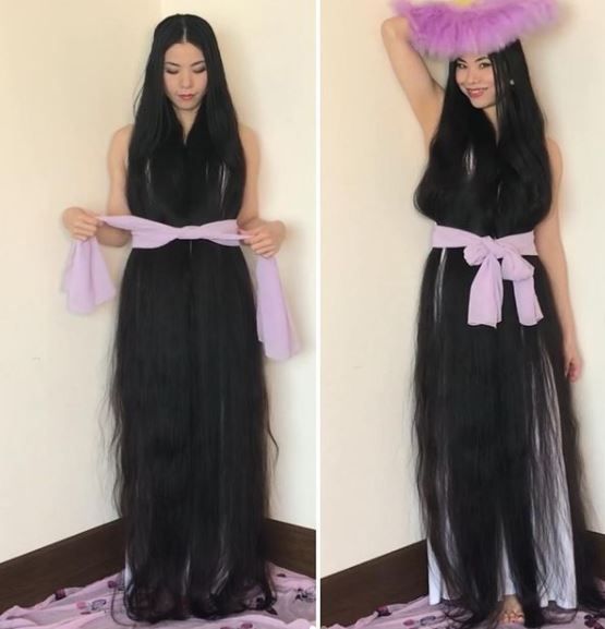 Real-Life Japanese Rapunzel Has 6-feet, 3-inch Long Locks, Hasn't Had a  Haircut in 15 Years | See Pics