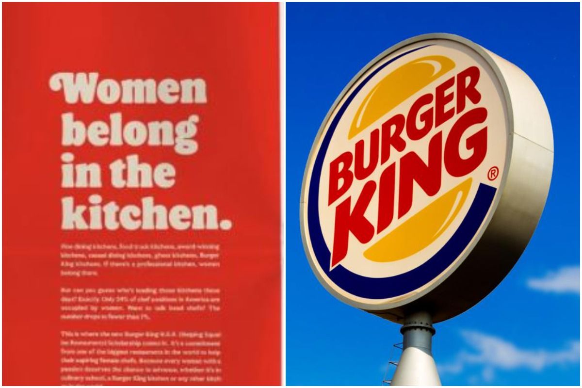 Burger King Apologises, Deletes Women Belong in The Kitchen Tweet After