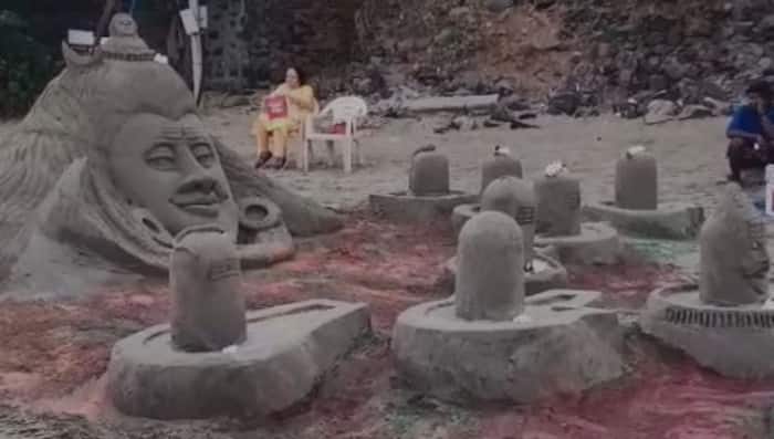 Lord Shiv Sand Art mumbai