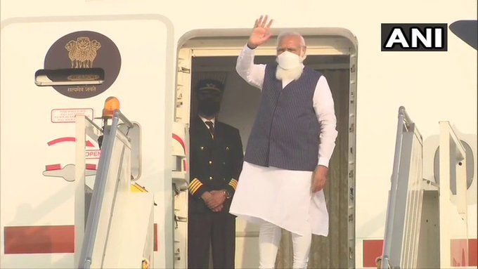PM Modi Leaves For Bangladesh, In First Foreign Visit Since COVID-19 Outbreak
