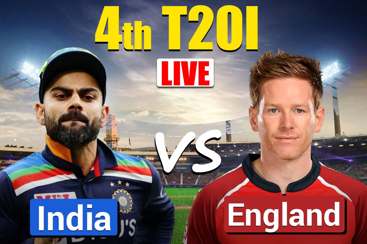 IND vs ENG 4th T20I Live Cricket Score India vs England ...
