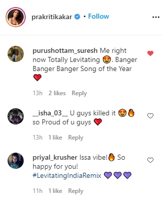 Fans React to Indian Remix of Levitating 