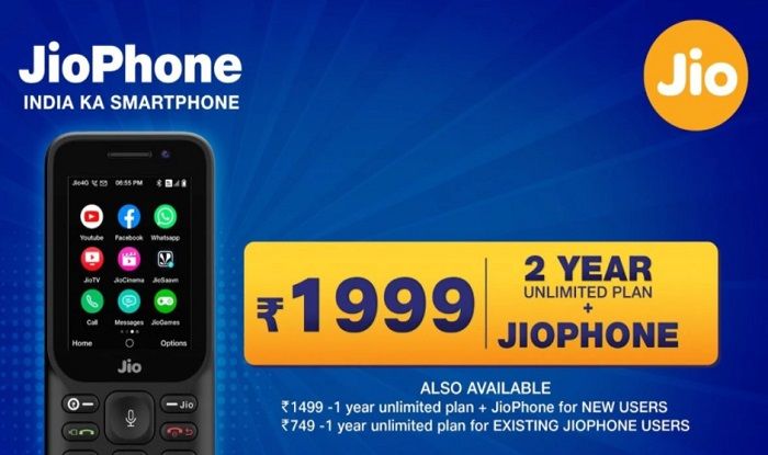 jio phone lifetime calling free