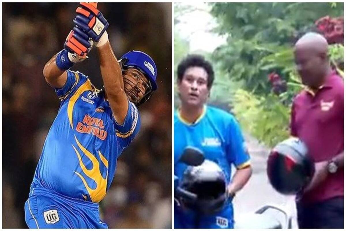 Yuvraj Singhs EPIC Response to Sachin Tendulkar-Brian Laras Road Safety  Message Ahead of IN-L vs SL-L Final | India Legends vs Sri Lanka Legends