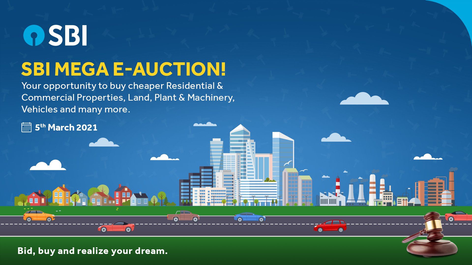 SBI to Conduct Mega Property E-auction on 5th March. Here's All You Need to Know & Participate