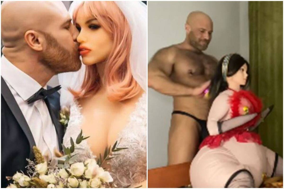 man divorces sex doll Man who married sex doll to spend Christmas alone main image 1