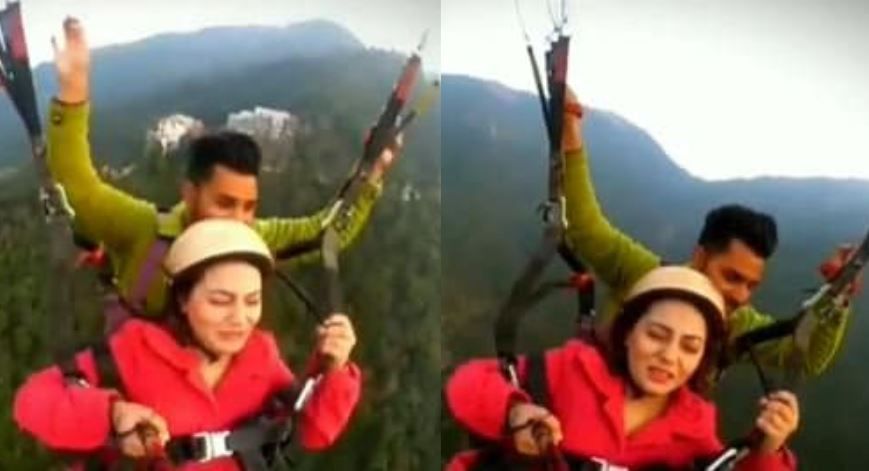 Land Kara De Sequel? Woman Screams 'Bhaiya Dheere Chalao' in Another Failed Paragliding Video from Himachal Pradesh