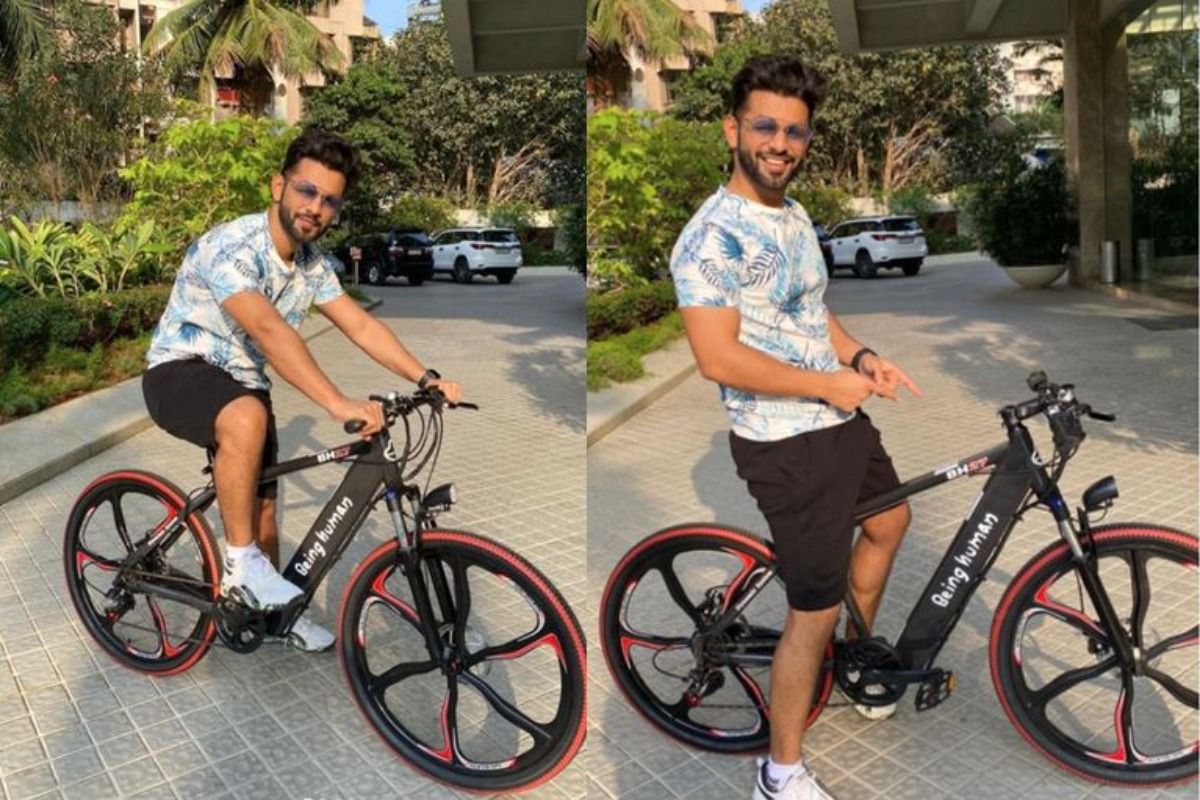 Salman Khan Gifts Being Human E Bike Worth Rs 53 999 to Rahul Vaidya Check Pics