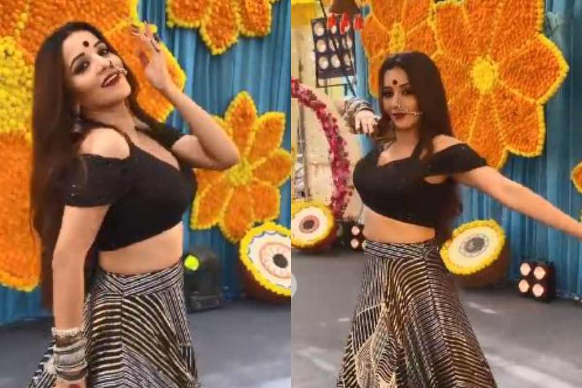 Monalisa Dance Video आओ हुज़ूर... मोनालिसा की इन अदाओं को सह पाना है