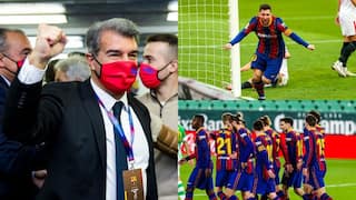 From Convincing Lionel Messi to Fighting Financial Crisis: Challenges Barcelona New President Joan Laporta Will Have to Tackle