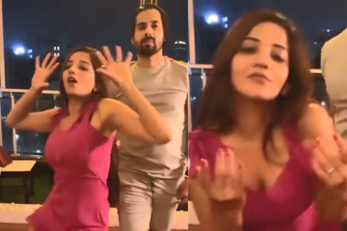 Monalisa New Dance Video मोनालिसा ने इस कदर हिलाई कमरिया...फैन्स ने
