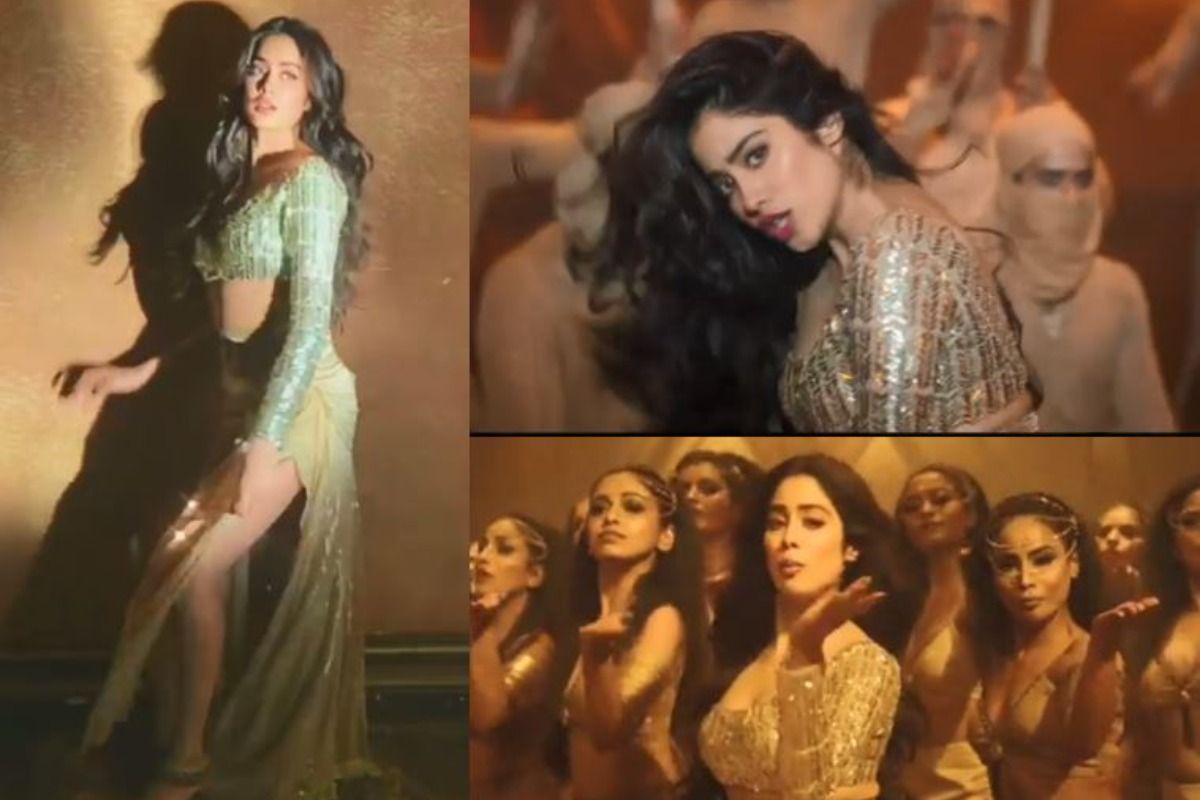 Janhvi Kapoor new song 'Nadiyon Paar' make Fire on dance