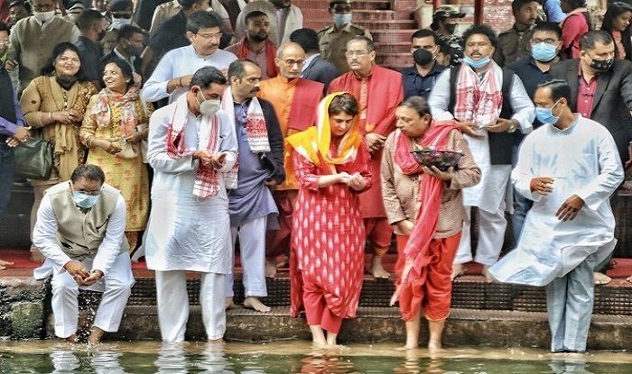 Priyanka Gandhi in Assam