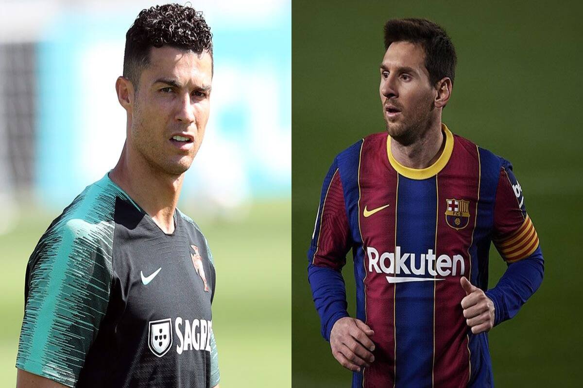 Messi vs Ronaldo ! 🔥 Who is gonna - Sarcasm Football Nepal
