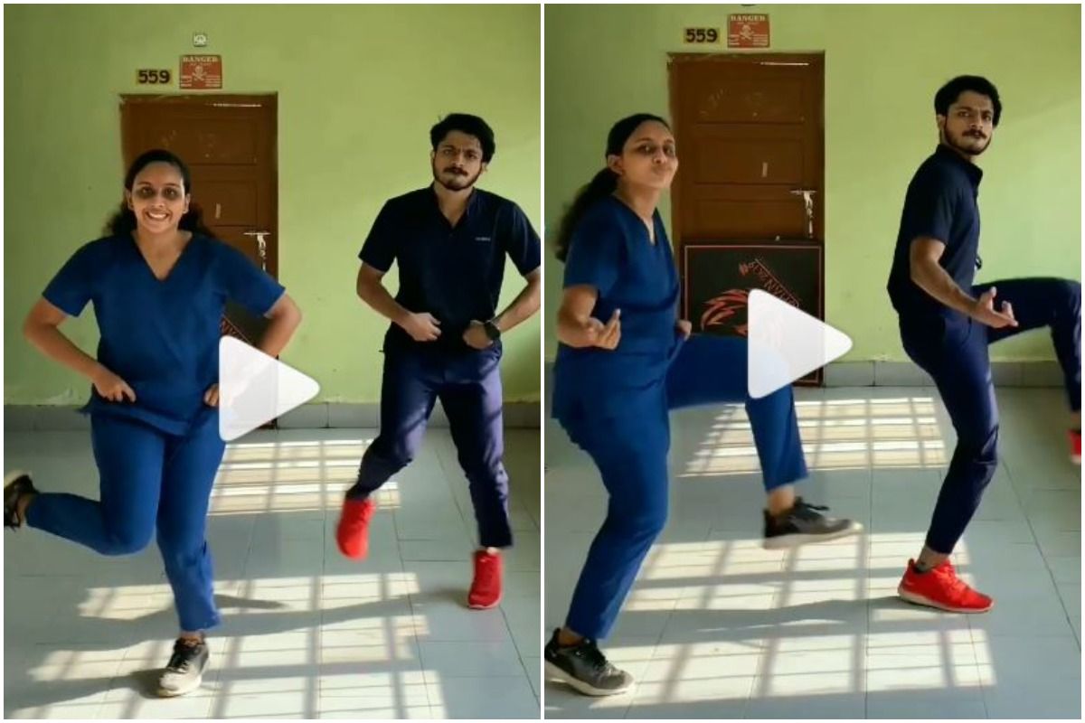 Viral Dance Video of Kerala Medical Students Delights The Internet, Don't Miss The Eyebrow Trick at The End | Watch