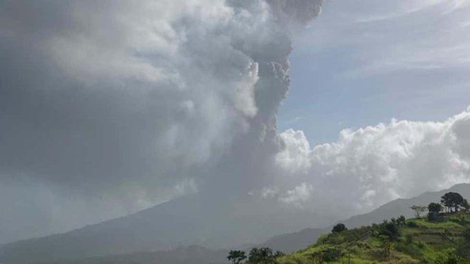 Volcano Eruption on Caribbean's St. Vincent Prompts Evacuation of Thousands | Watch Video