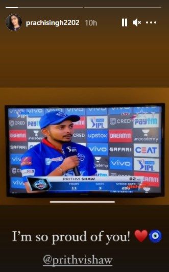 Prachi Singh, Prithvi Shaw, Prithvi Shaw News, Prithvi Shaw age, Prithvi Shaw dc, Prithvi Shaw ipl records, Prithvi Shaw captain, Prithvi Shaw updates, Prithvi Shaw gf, Prachi Singh actress, Prachi Singh news, Prachi Singh age, Prachi Singh hit pics, Prachi Singh sexy photos, Prachi Singh boyfriend, Prachi Singh net worth, Prachi Singh updates, DC vs KKR, IPL 2021, DC vs KKR Live, DC vs KKR updates, DC vs KKR scorecard, IPL News, IPL 2021 Live, IPL 2021 Schedule, IPL 2021 Squads, Cricket News, Delhi beat Kolkata, Delhi Capitals vs Kolkata Knight Riders Highlights, Delhi Capitals vs Kolkata Knight Riders scorecard, Delhi Capitals vs Kolkata Knight Riders news, Delhi Capitals vs Kolkata Knight Riders as it happened, Viral Video, IPL Videos