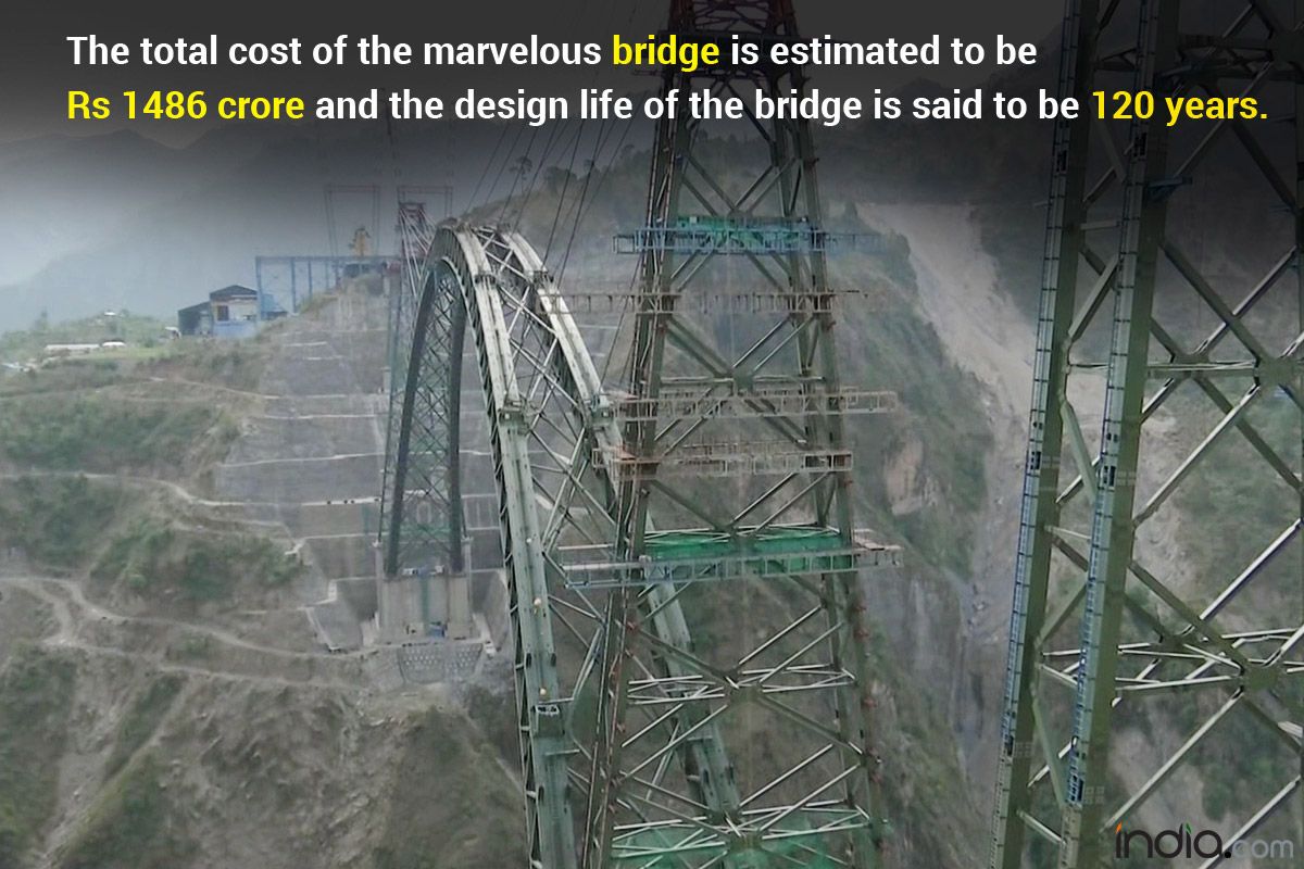 Chenab Arch: 5 Things You Must Know About World's Highest Rail Bridge Connecting Kashmir To Kanyakumari