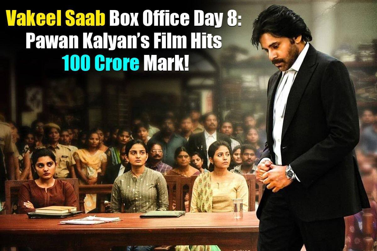 1200px x 800px - Vakeel Saab Box Office Collection Day 8: Pawan Kalyan Starrer Enters Rs 100  Crore Club Despite COVID-19 Spike
