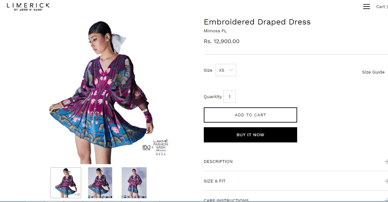 Nushrratt Bharuccha Looks Like a Dream in Rs 12,900 Embroidered Mini ...