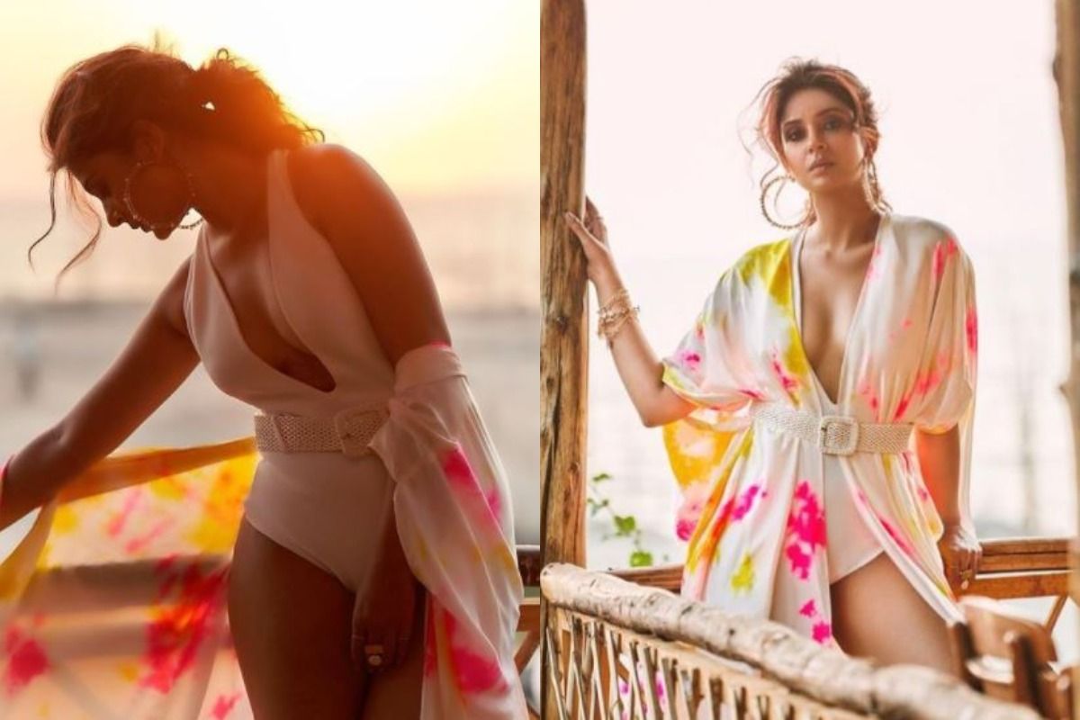 Jennifer Winget Oozes Oomph in Sultry White Deep-Neckline Monokini, Leaves Fans Gasping For Breath