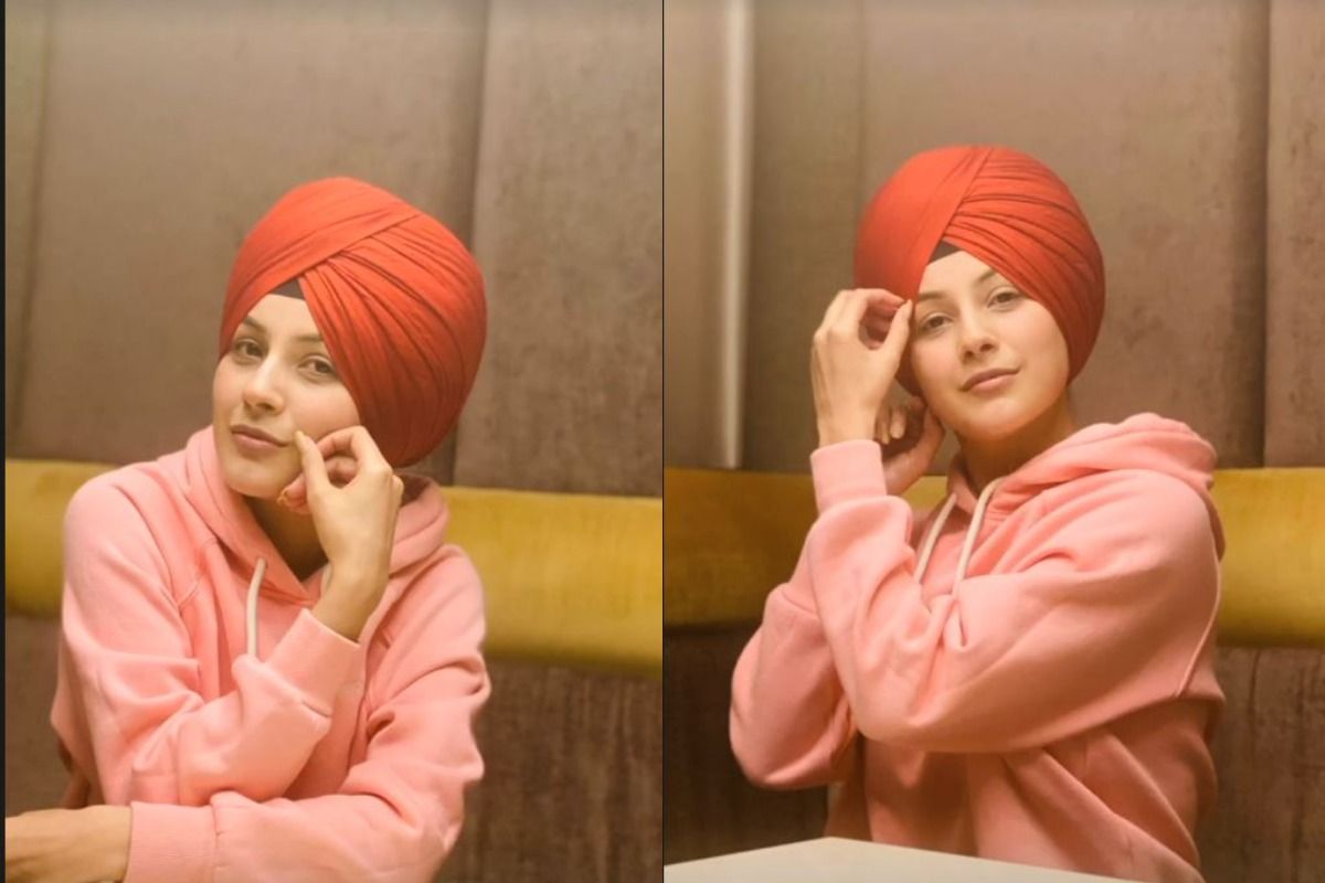 Shehnaaz Gill Turns Sikh Sardaar as She Wears Turban Inspired by Diljit Dosanjh