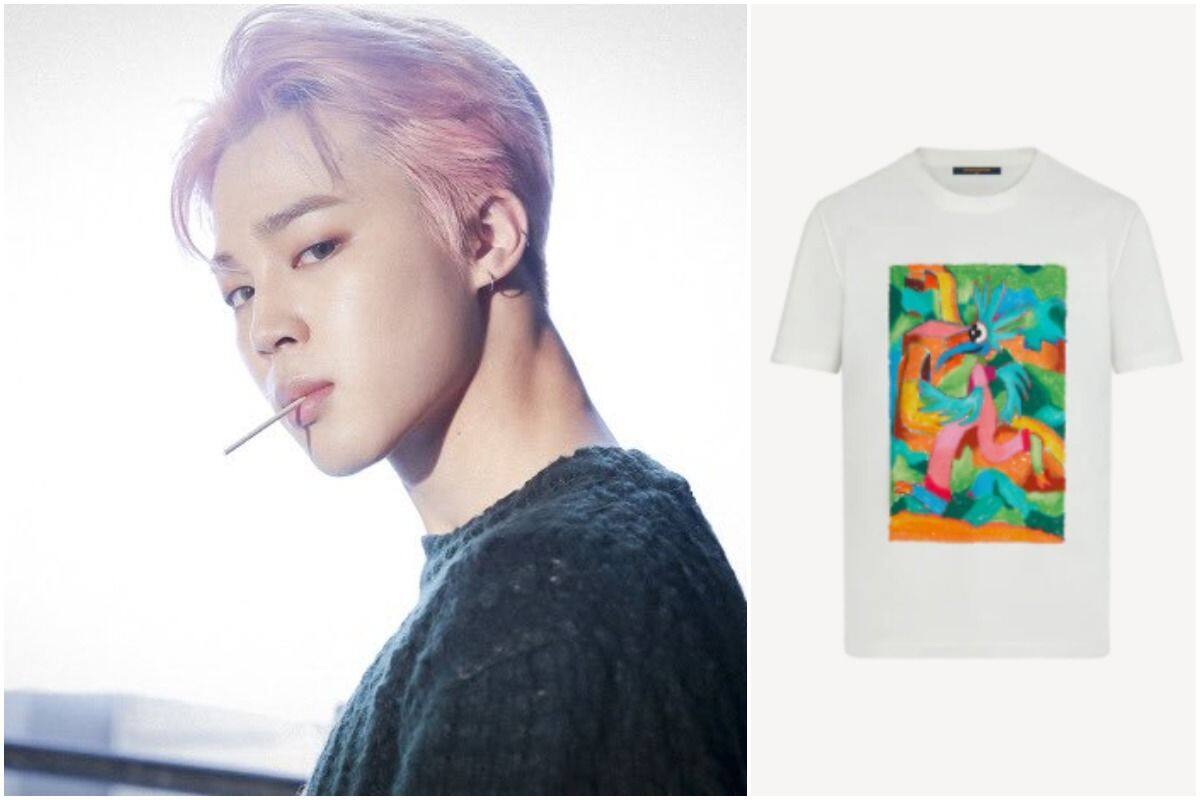 BTS' Jimin is shining both as a Louis Vuitton and FILA brand