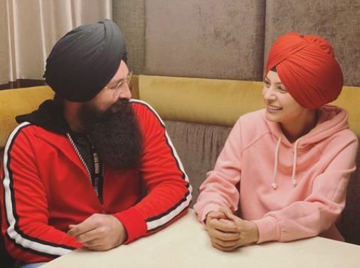 Shehnaaz Gill's new look for Honsla Rakh?