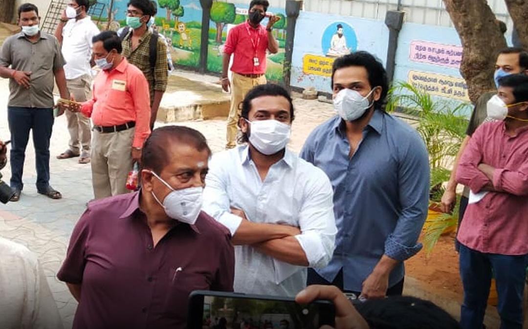 Viral Video Shows Thala Ajith Snatching A Fan's Phone At Chennai Polling Booth