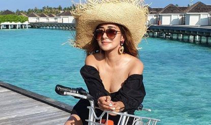 उतरन' की 'इच्छा' Tina Dutta की इन तस्वीरों ने मचाया तहलका, कमबख्त माहौल ही कातिलाना कर दिया - Tina datta flaunts curves in bikini see utran fame actress bold hot pics -