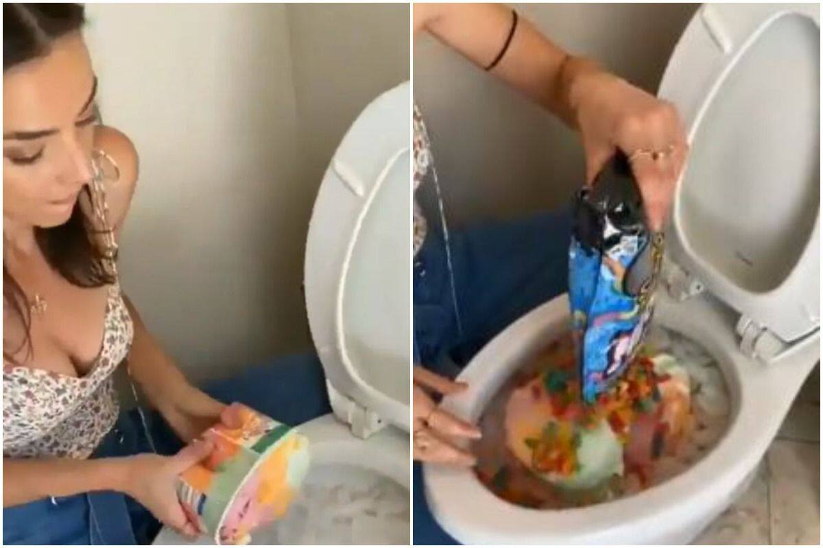 Woman Makes Party Drink In Toilet Bowl & Serves it To Her Friends, Video  Will Make You Scream in Disgust | Watch