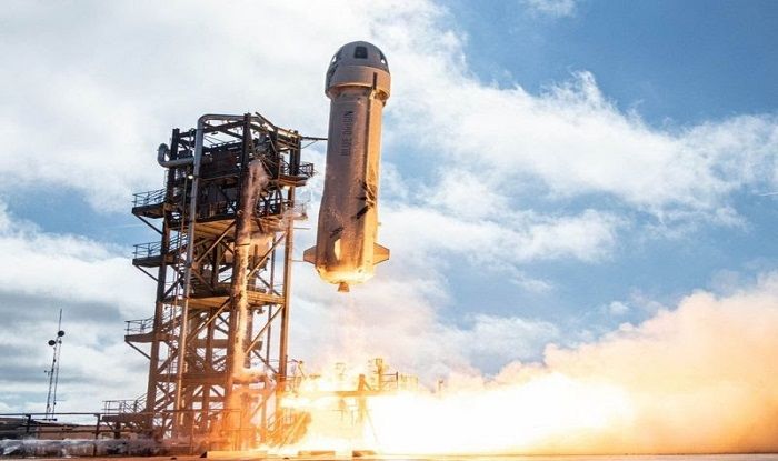 Jeff Bezos Aerospace Company Blue Origin to Launch First Crew to Space in July