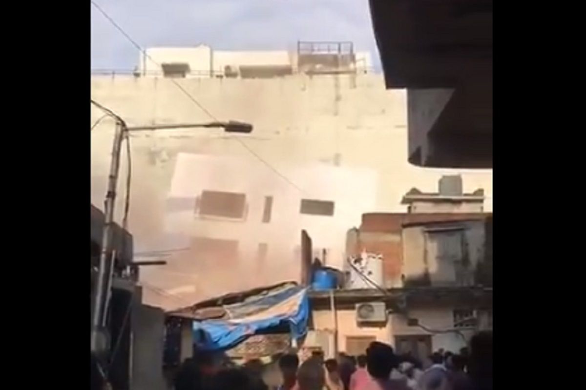 Over 28 Residents Have Narrow Escape As 5-Storey Building Collapses In ...