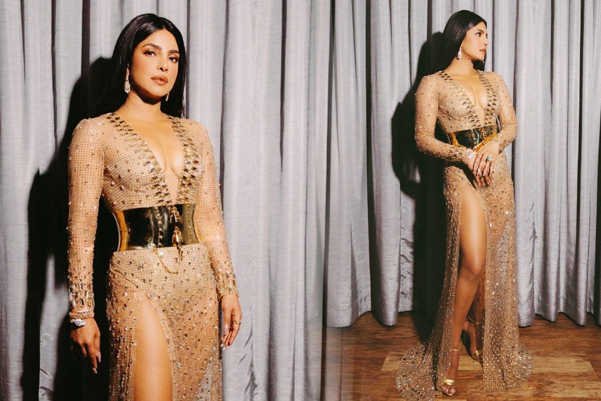Priyanka Chopra Wore Jewellery Worth Rs 3.5 cr With Her Nude Dress at Billboard's 2021 - Diggin' it?