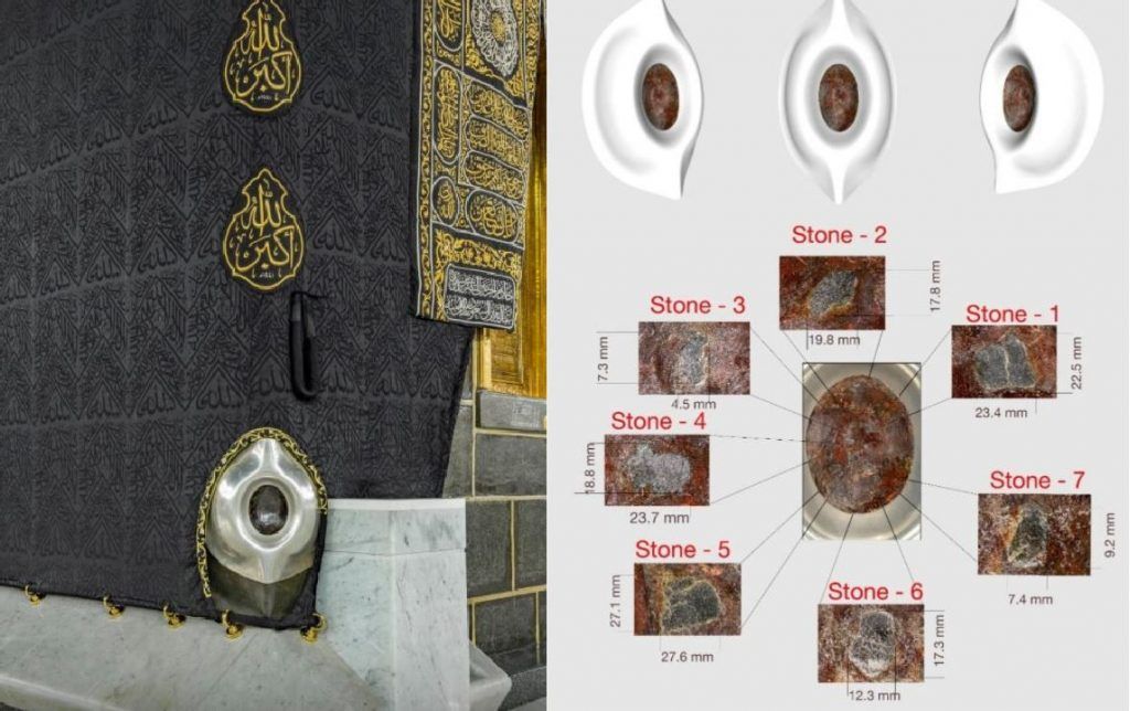 In A First, Saudi Arabia Releases Photo Of Black Stone From Holy Mecca ...