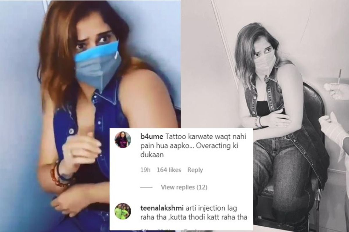 ‘Overacting Ki Dukaan’: Arti Singh Gets Trolled After Sharing Scared Vaccination Photos