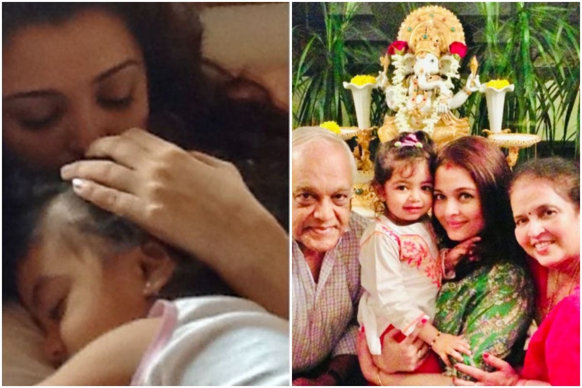 Aishwarya Rai Shares Unseen Pictures With Daughter Aaradhya My Love