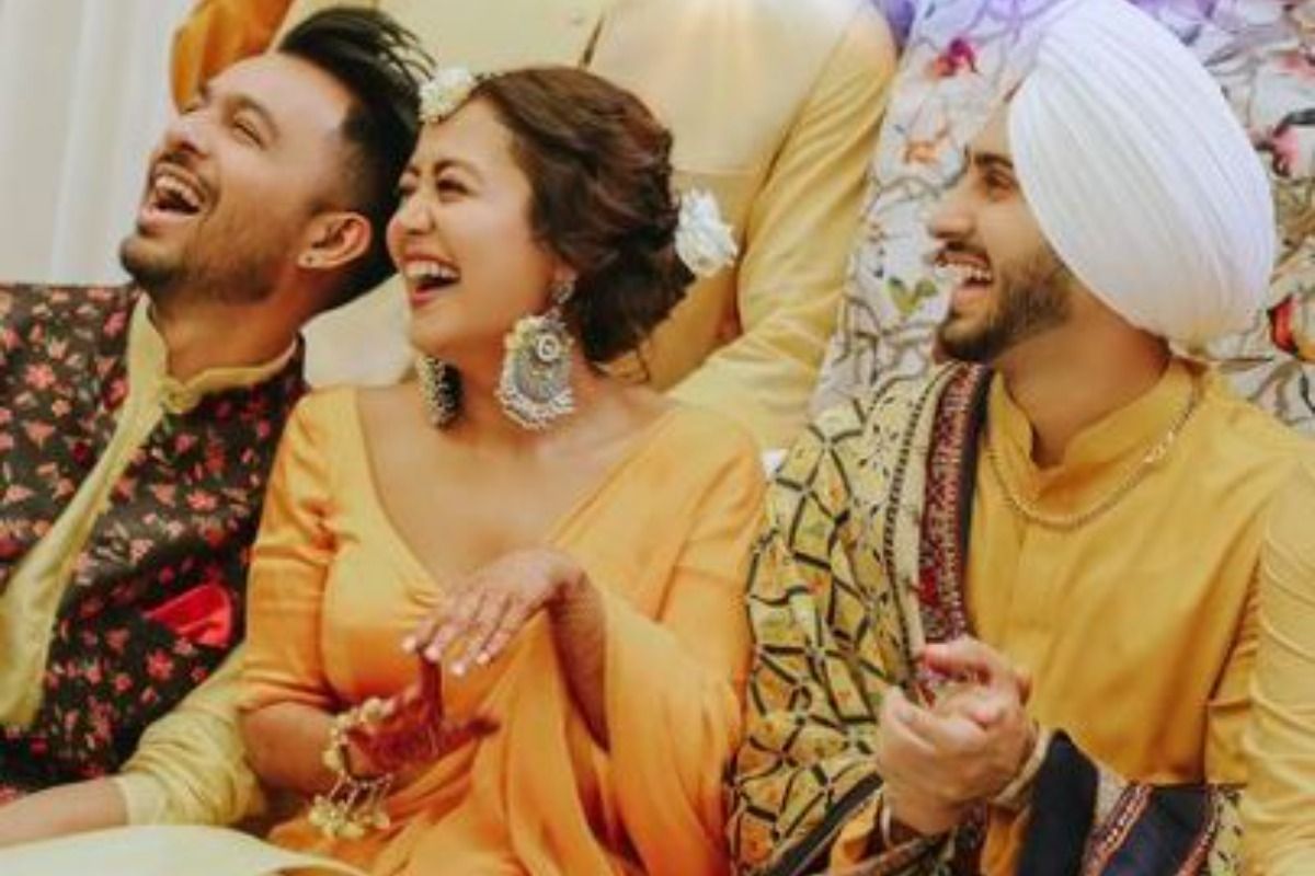Neha Kakkar Shares Unseen Pictures From Her Haldi Ceremony With Rohanpreet Singh