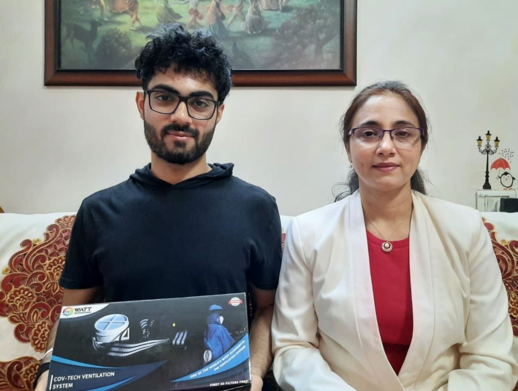 For the student innovator Nihaal Singh Adarsh from Mumbai, his doctor mother’s necessity became the fount of inspiration for his invention.