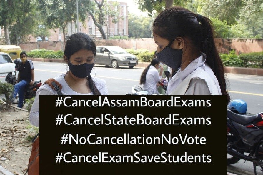 AHSEC Students Demand Cancellation of Class 12 Exams