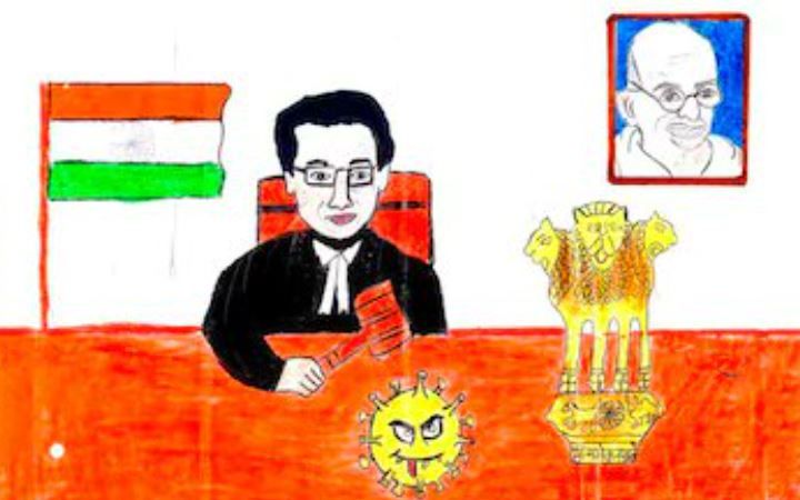 Class 5 Girl Writes to CJI Ramana Hailing SC's Steps Against Covid-19, CJI says 'Beautiful Letter'