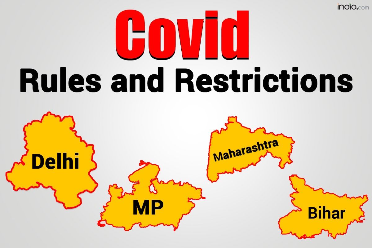 Travelling To These States In India Check Covid Rules And Restrictions Here For Delhi Mp Maharashtra Bihar