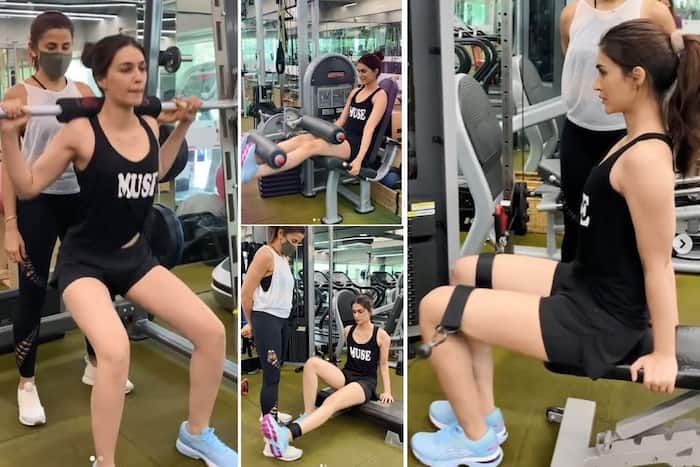 Kriti Sanon Hates Squats, Shares Glimpse of Her Leg Day in a Highly ...