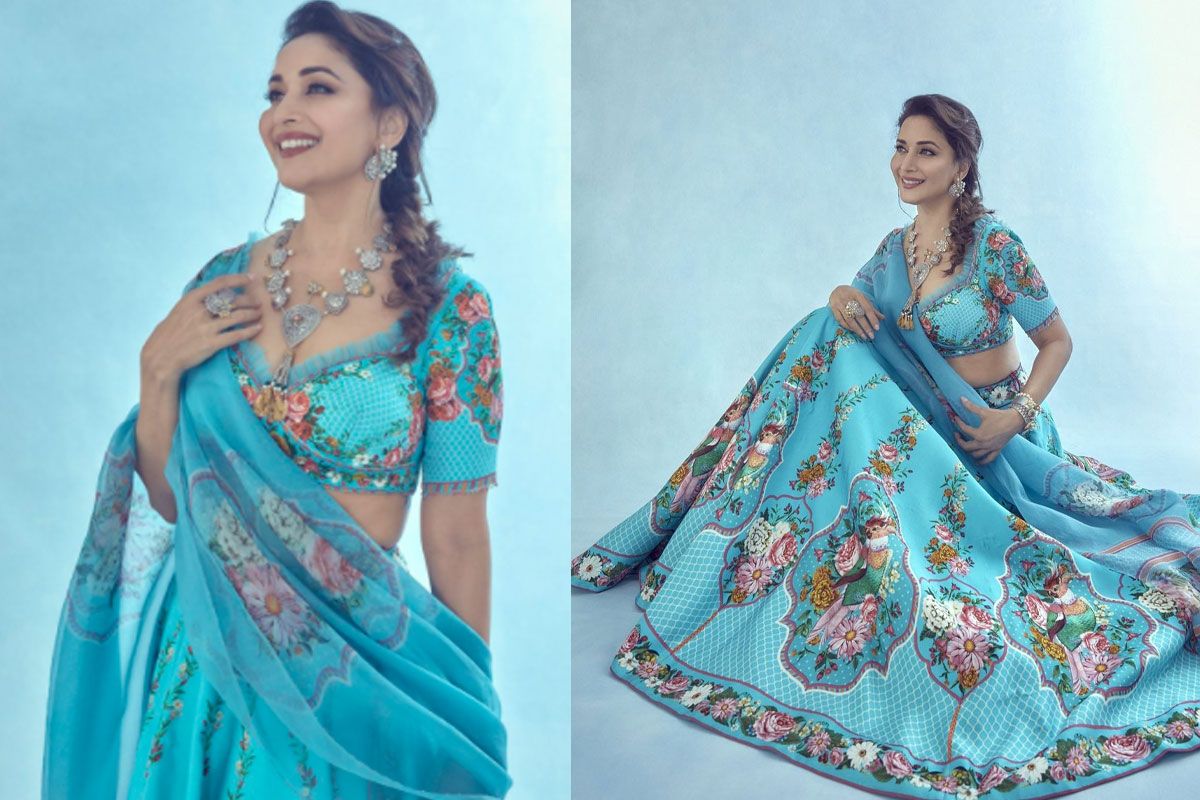 Blue Lehenga Choli | Indian outfits lehenga, Wedding lehenga designs,  Historical dresses