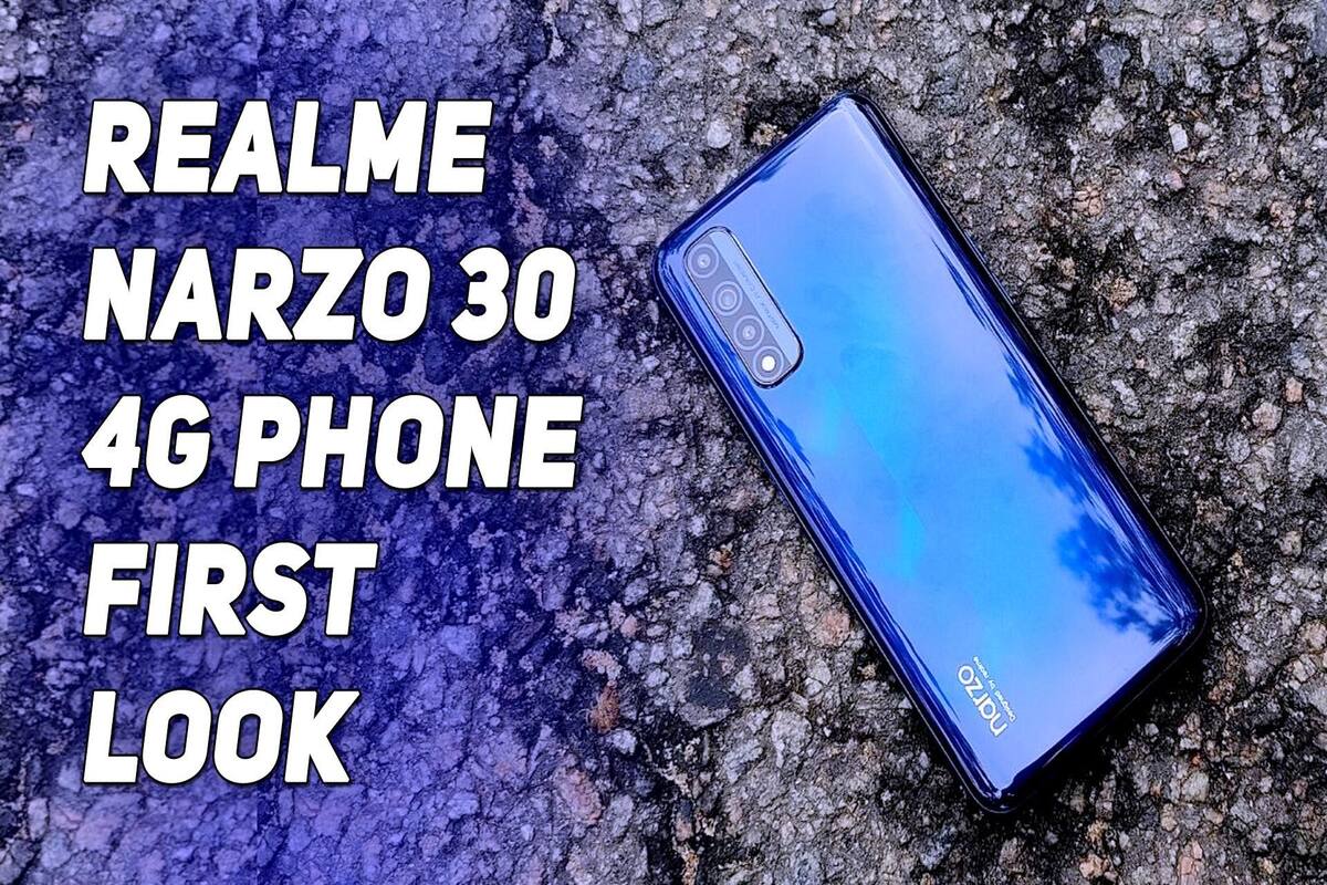 realme narzo 30 4g camera