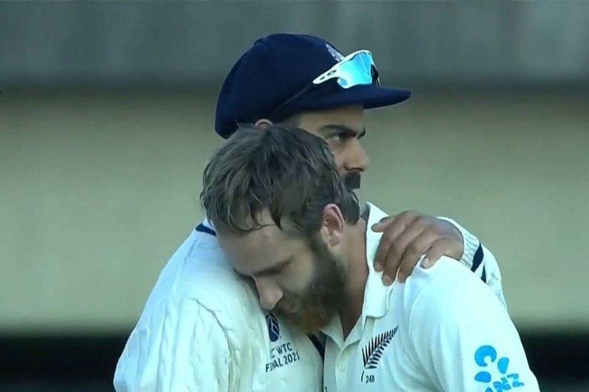Virat Kohli Hugging Kane Williamson After New Zealand Beat India in WTC Final is a Picture Worth Framing | World Test Championship | Fire vs Ice